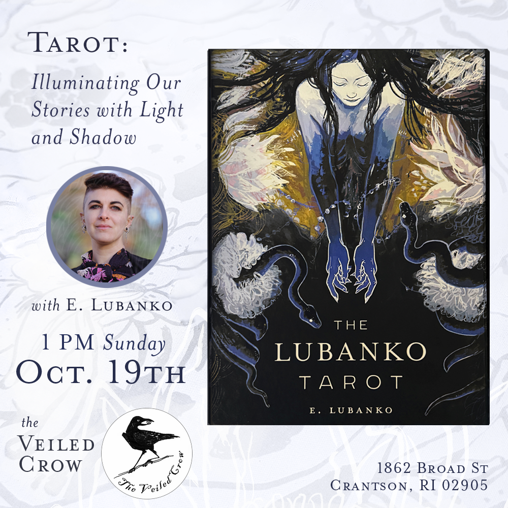 Sunday Oct 19th ~ Tarot: Illuminating Our Stories with Light and Shadow