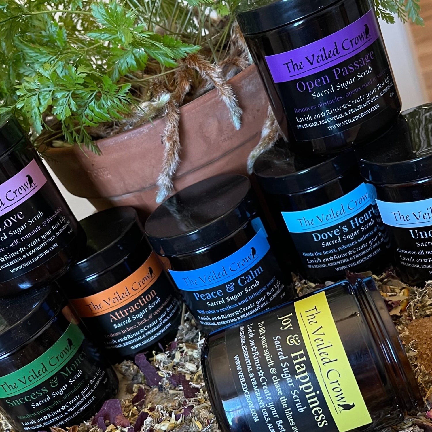 Sacred Sugar Scrubs