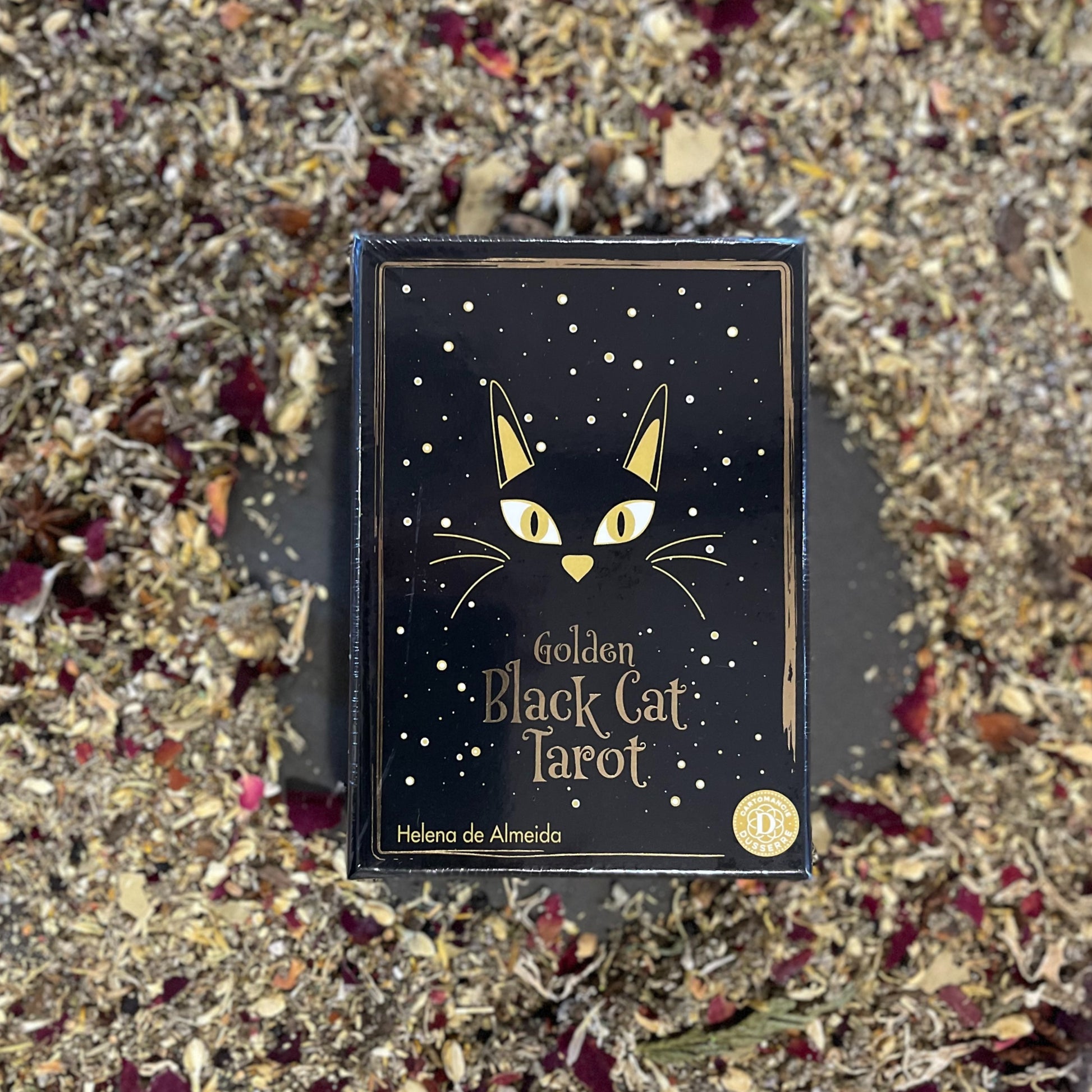 Golden Black Cat Tarot image 0