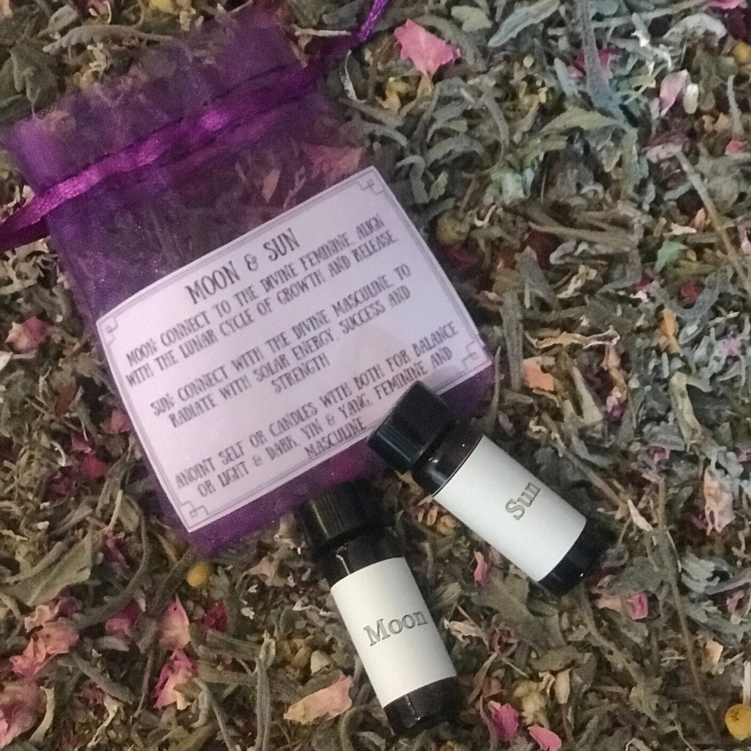 Sun & Moon Magickal Oil set image 0