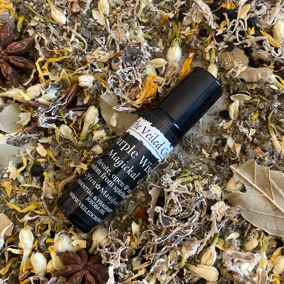 Purple Wisdom Magickal Oil image 0