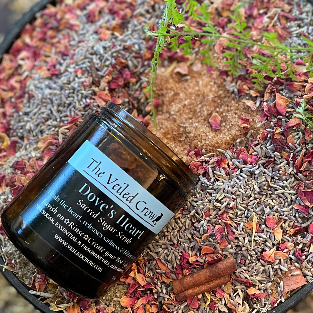 Dove's Heart Sacred Sugar Scrub image 0