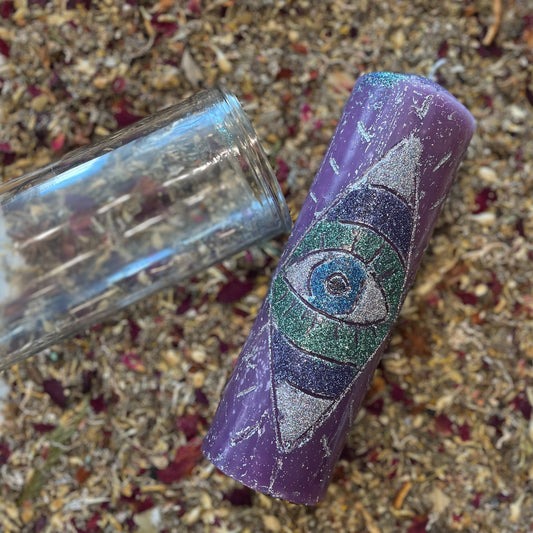 Spiritual Journey Spell Candle image 0