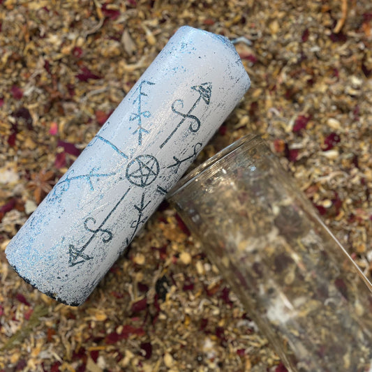 Uncrossing Spell Candle image 0