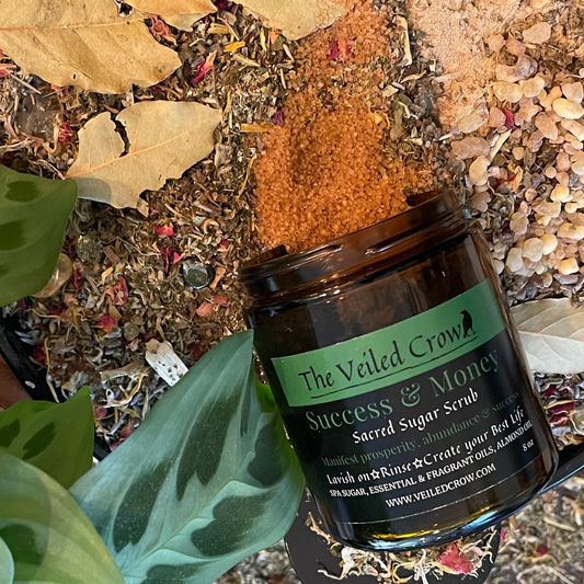 Success & Money Sacred Sugar Scrub image 0