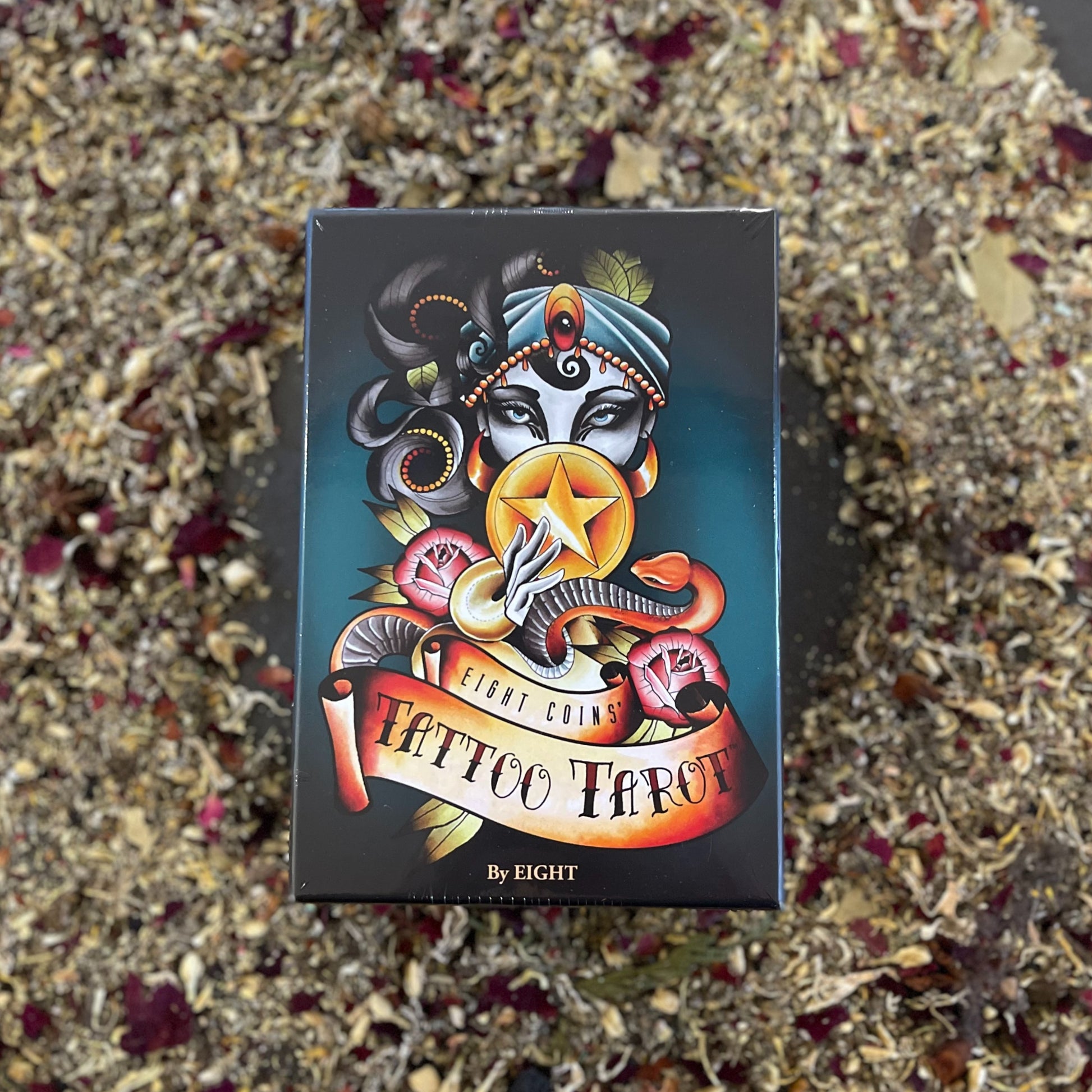 Eight Coins Tattoo Tarot image 0